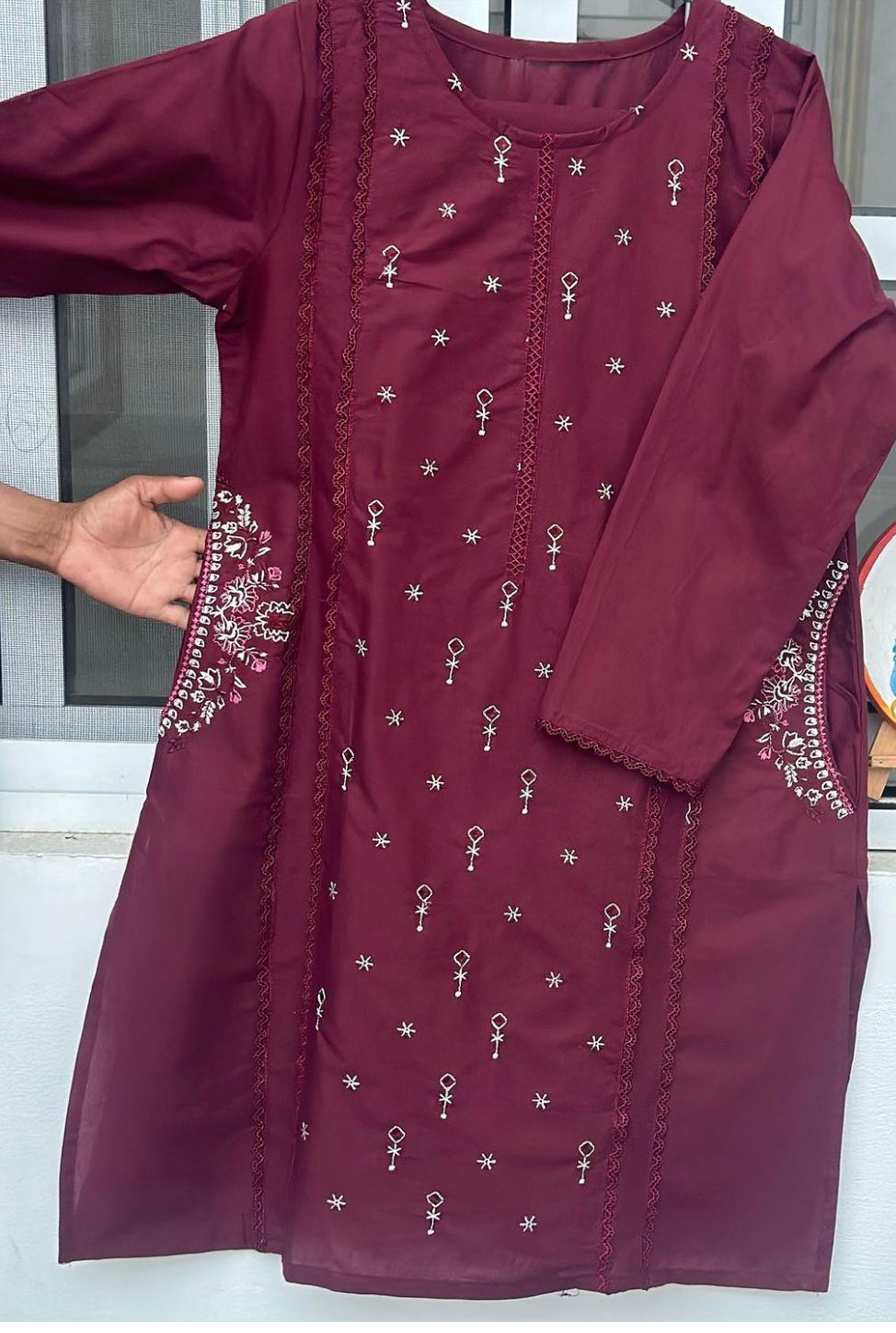 ,Pocket embroidery 2pc